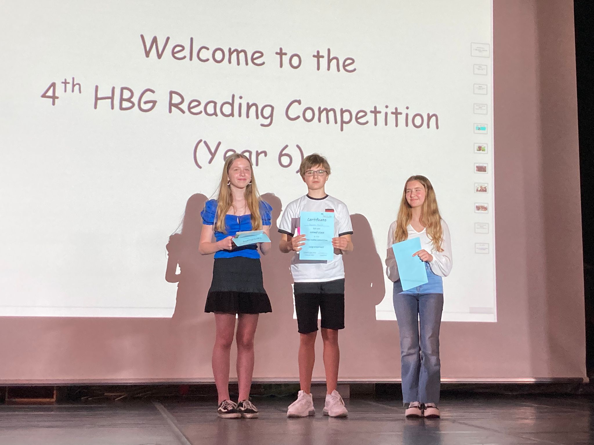 4th HBG Reading Competition